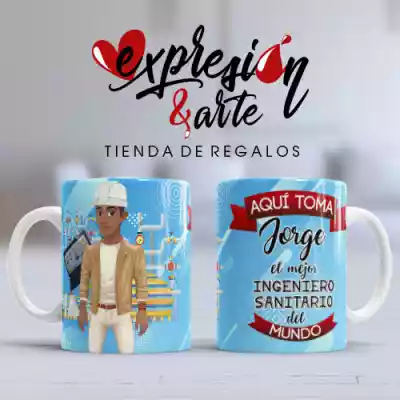 vectores plantilas PROFESIONES,INGENIERO SANITARIO,
